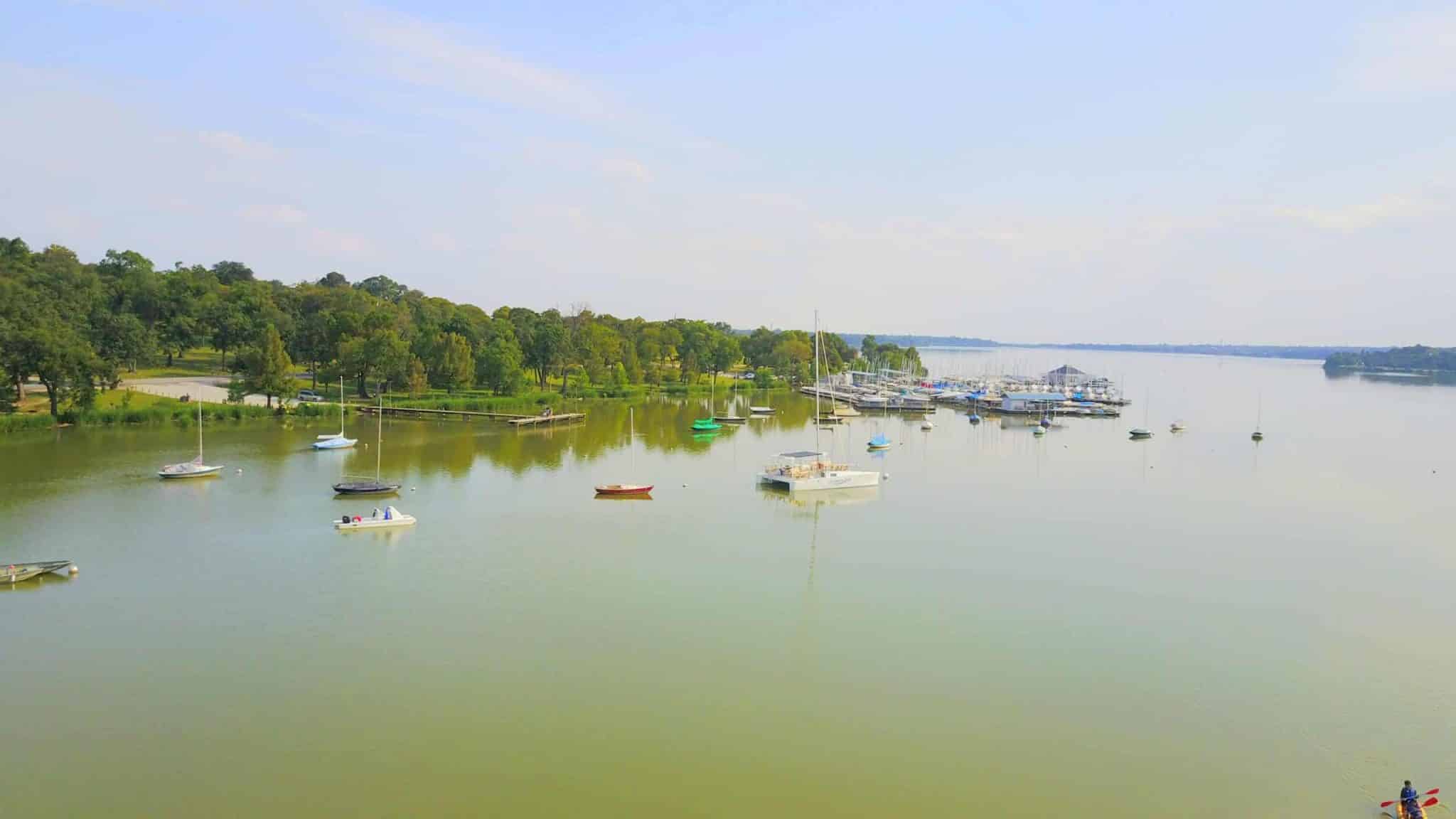 Lakes within a driving distance of DFW